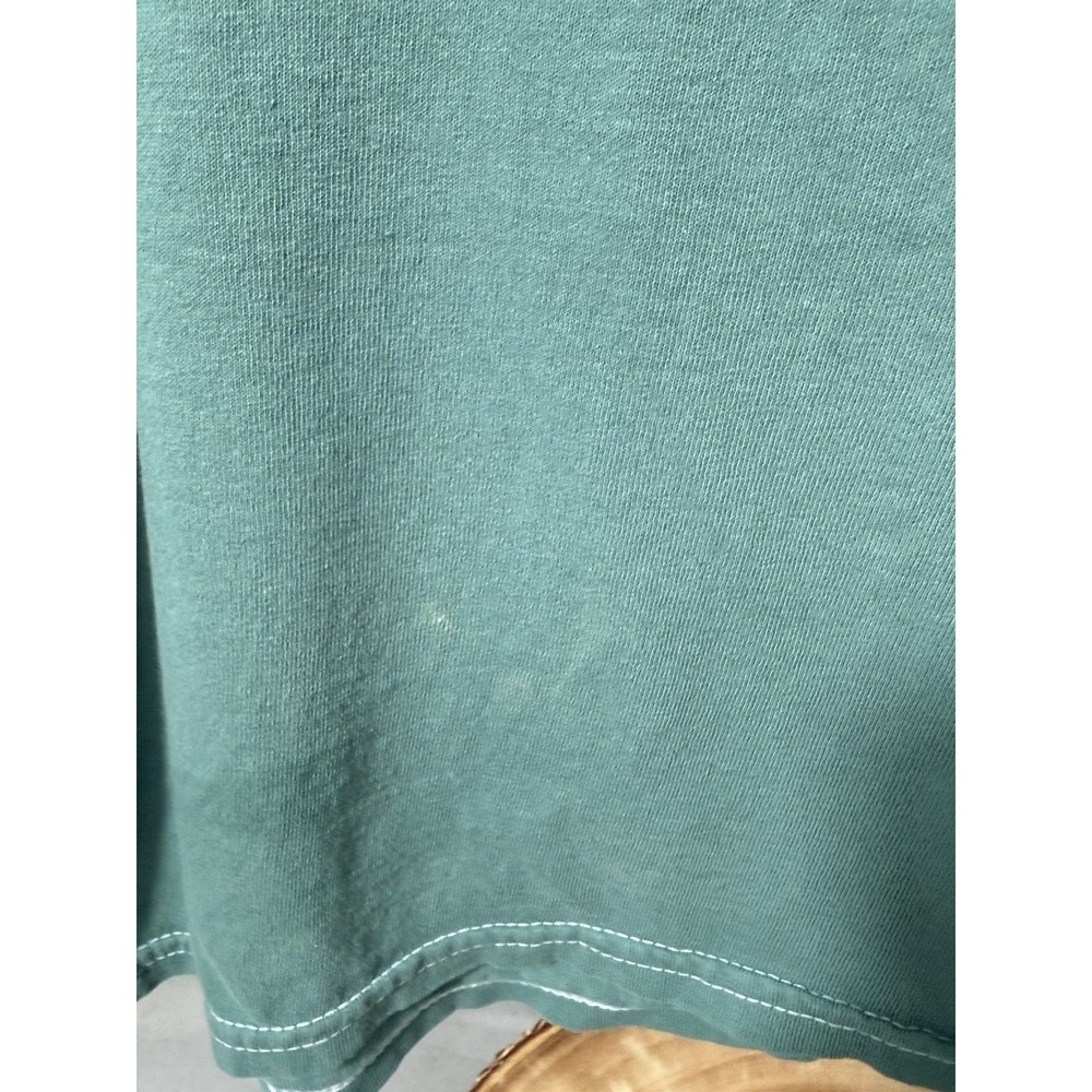 Vintage Green Pink Floyd Size XL - Note Altered / Cut Collar - See Photos - Picture 2 of 7